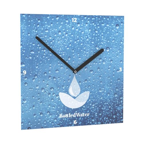 Horae Wall Clock Square 240 x 240 mm, Black Clock Hands Horae Wall Clock Square 240 x 240 mm, Black Clock Hands