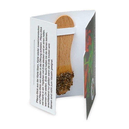 Pflanz-Stick mit Samen - Vergissmeinnicht Pflanz-Stick mit Samen - Vergissmeinnicht