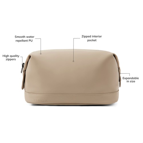 VINGA Baltimore Wash Bag VINGA Baltimore Wash Bag