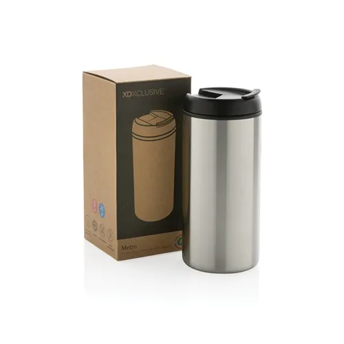 Mug Metro en acier inoxydable recyclé RCS