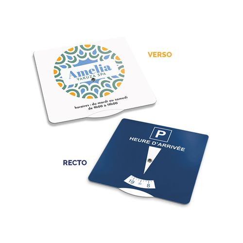 CARDBOARD PARKING DISC 15x15cm CARDBOARD PARKING DISC 15x15cm