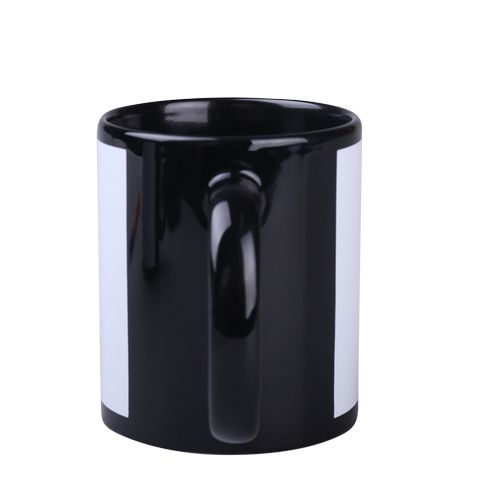 Sublimation mug Tomek Nero Art Solid 300ml black Sublimation mug Tomek Nero Art Solid 300ml black