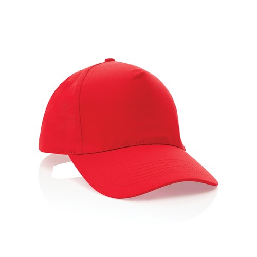 Casquette 5 panneaux en coton recyclé 190gr IMPACT Casquette 5 panneaux en coton recyclé 190gr IMPACT
