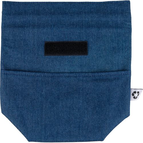 Gerecycled denim roll-top koeltas Mira