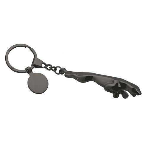 BURNISHED JAGUAR KEY RING WITH TOKEN BURNISHED JAGUAR KEY RING WITH TOKEN