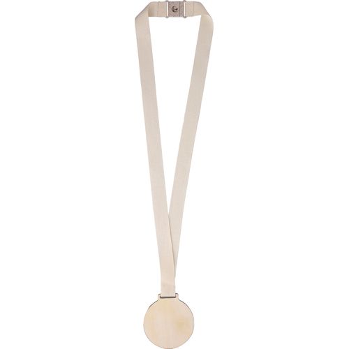 Basswood medal Koa Basswood medal Koa