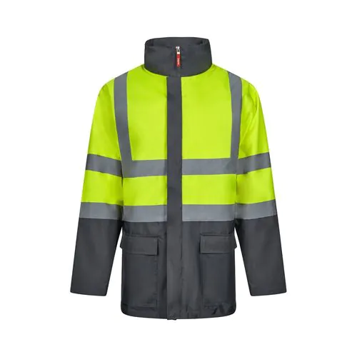 VL JUNO. Parka 4 en 1 bicolore (180g/m²), en polyester (100%), avec finition PU