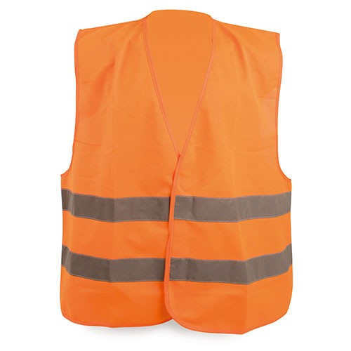 vest met reflecterende strepen