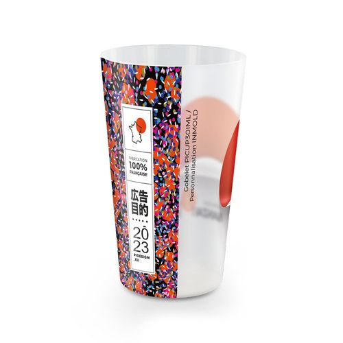 30 cl stapelbarer Plastikbecher 30 cl stapelbarer Plastikbecher