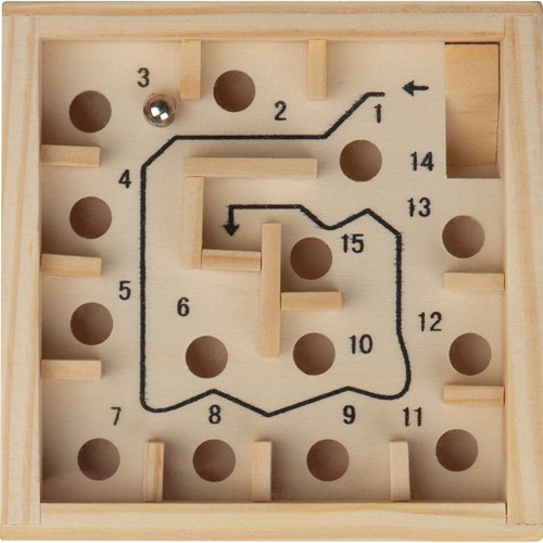 Puzzel wooden labyrinth