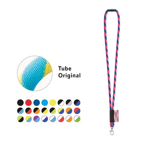 WISBECH. Customized polyamide lanyard