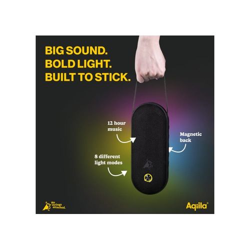 Enceinte Bluetooth Aqiila Soundbird CM 30 W avec éclairage RGB