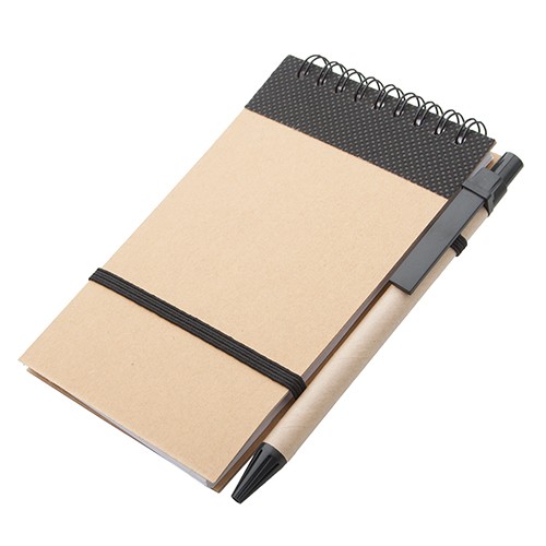 A6 Notebook with pen Justi A6 Notebook with pen Justi