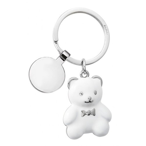 KEY CHAIN BEAR WHITE - NO BOX