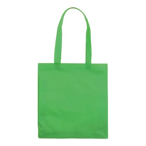 Shopper in TNT 70 g/m2 termosaldato, manici lunghi Shopper in TNT 70 g/m2 termosaldato, manici lunghi