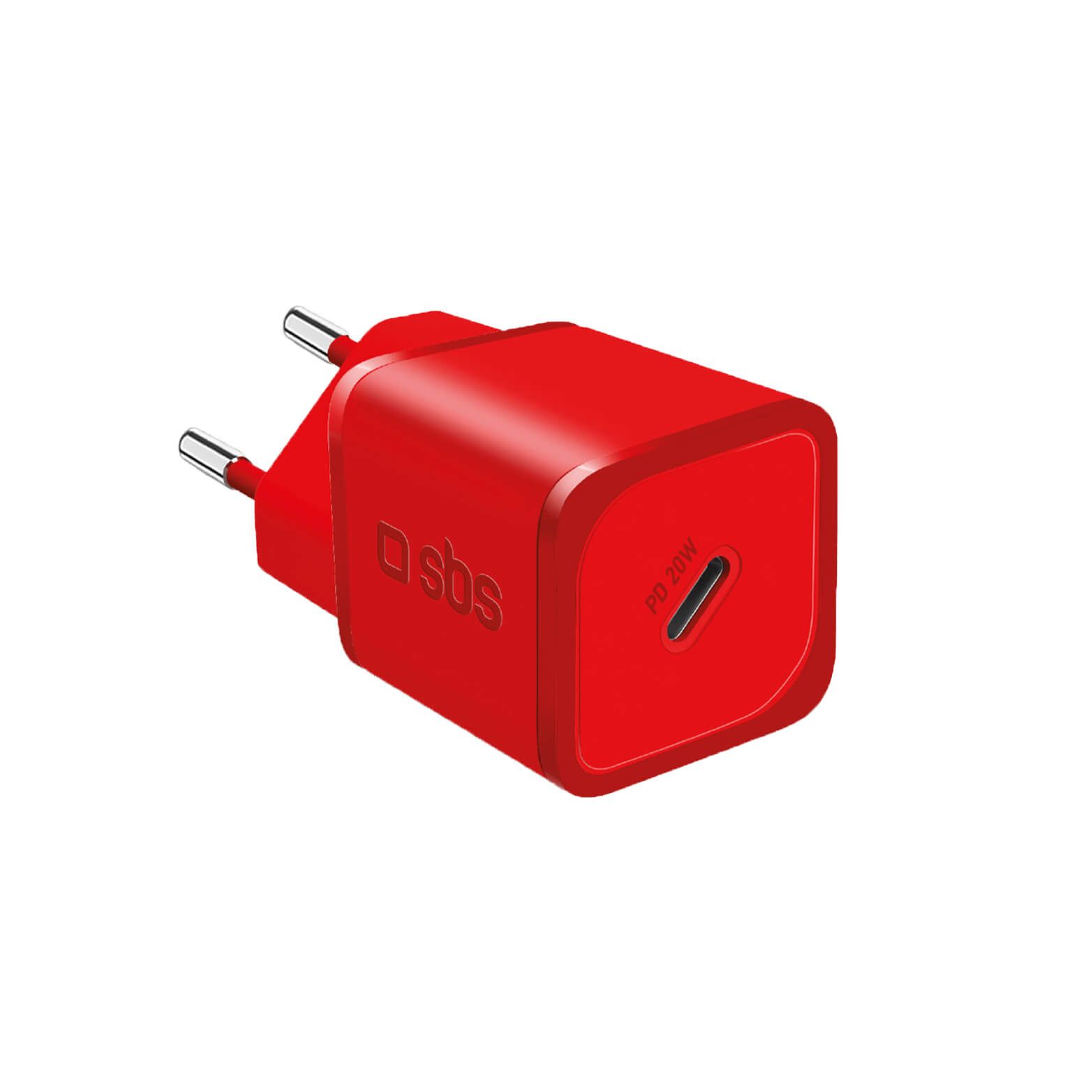 SBS Charger 20 - Caricatore da muro da 20W SBS Charger 20 - Caricatore da muro da 20W