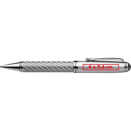 Stylo bille Mark Twain design carbone Stylo bille Mark Twain design carbone