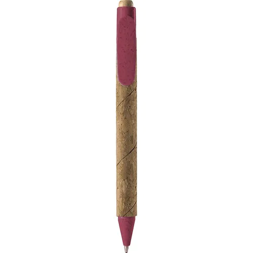 STYLO À BILLE EN LIÈGE ET PAILLE DE BLÉ+ABS STYLO À BILLE EN LIÈGE ET PAILLE DE BLÉ+ABS