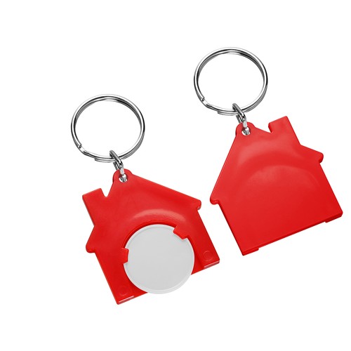 Chip holder with 1€ chip "house"