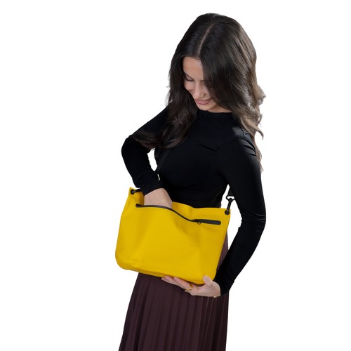 COURIER shoulder bag yellow