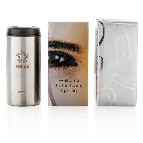 Mug Metro en acier inoxydable recyclé RCS