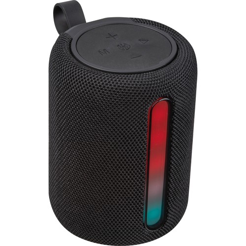 Speaker with LED light, round Speaker with LED light, round