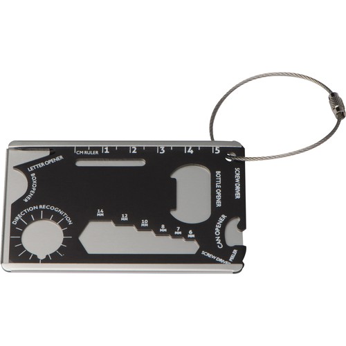 Survival luggage tag Survival luggage tag