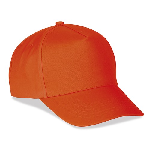 5 PANELS GOLF CAP FLUORESCENT COLORS IN 100% POLYESTER