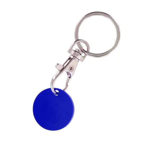 sleutelhanger met winkelmuntje sleutelhanger met winkelmuntje