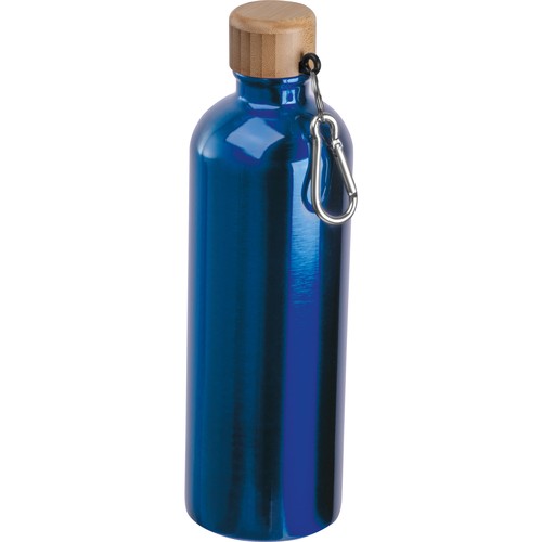 Gourde en acier inoxydable avec mousqueton, 750ml Gourde en acier inoxydable avec mousqueton, 750ml