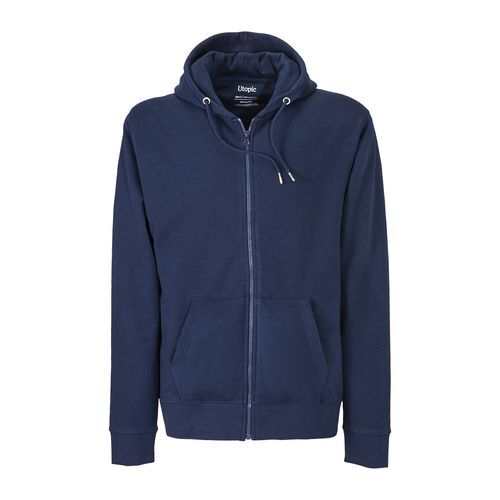 100% regenerated fabric unisex hooded sweatshirt