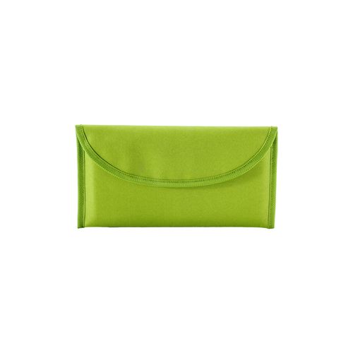 600D polyester document pouch with two pockets and velcro closure