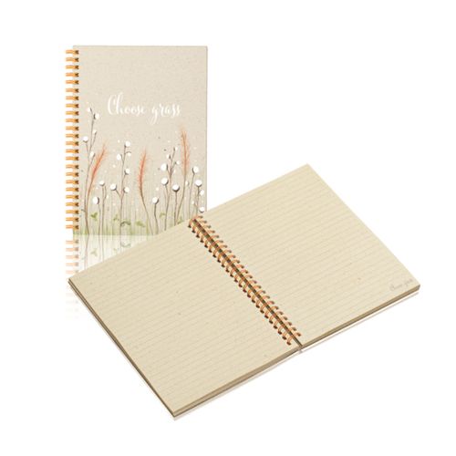 Blocco appunti in copertina morbida a spirale GRASS Blocco appunti in copertina morbida a spirale GRASS