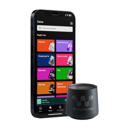 3W speaker in recycled aluminium Underground