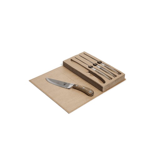 Orrefors Hunting Steak Knives Set Steel Orrefors Hunting Steak Knives Set Steel