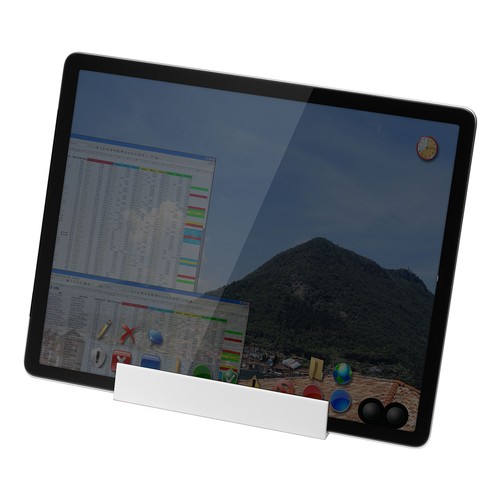 Soporte para móvil o tablet con porta notas Soporte para móvil o tablet con porta notas