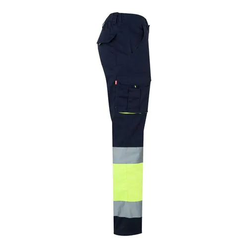 VL ZEUS LARGE. Two-tone, multi-pocket stretch trousers (240g/m²), in cotton (46%), EME (38%) and polyester (16%) VL ZEUS LARGE. Two-tone, multi-pocket stretch trousers (240g/m²), in cotton (46%), EME (38%) and polyester (16%)