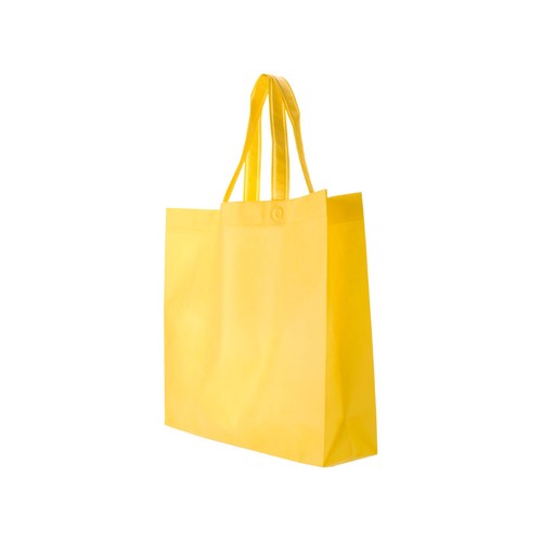 BORSA IN TNT YELLOW CM.38X34X10 OUTLET