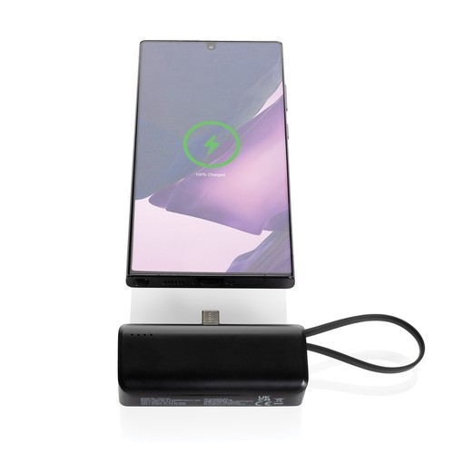 Powerbank Powerlink RCS plástico 3000 mah con conector USB C Powerbank Powerlink RCS plástico 3000 mah con conector USB C
