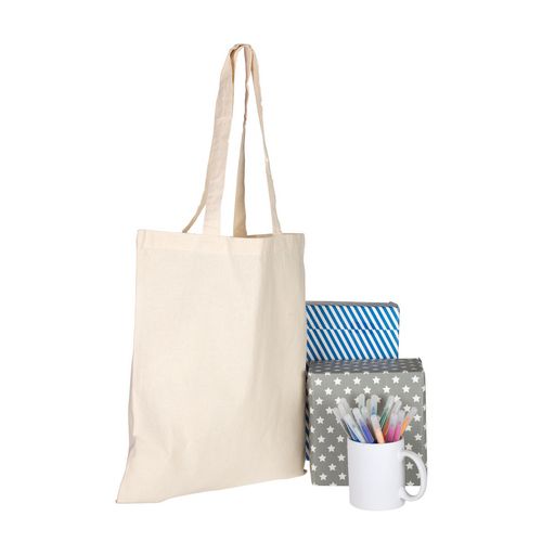 Sac coton BIO BENGAL 155 - écru Sac coton BIO BENGAL 155 - écru