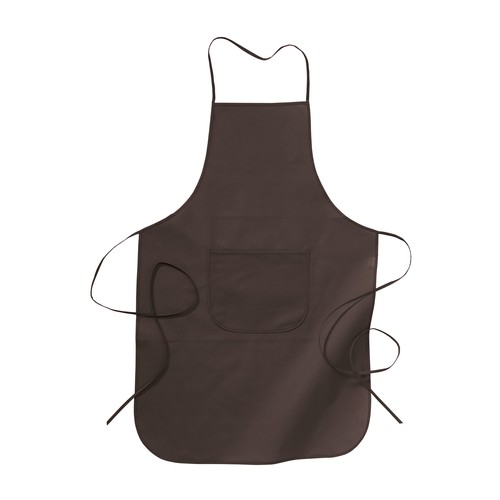 Grembiule lungo in TNT (80g/m2), con tasca frontale 60x90 cm