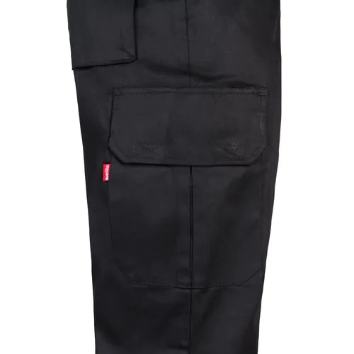 VL MABON. Pantalon sergé, multipoches (200g/m²), en coton (35%) et polyester (65%)