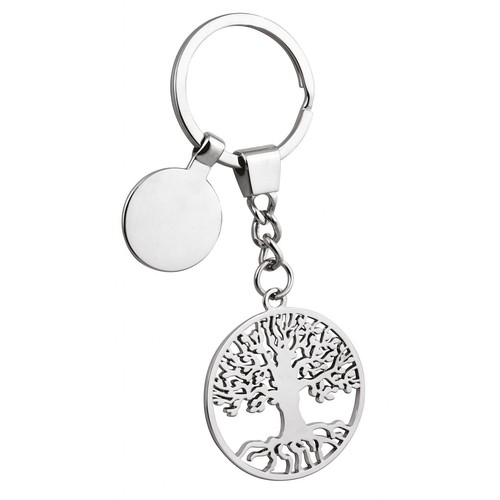 KEY CHAIN LIFE TREE WITH COIN