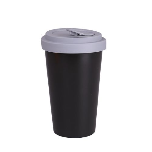 Beker Freedom Lock 280ml satijnzwart/grijs