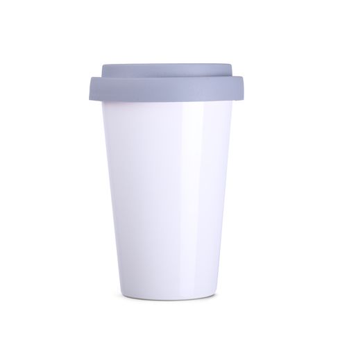 Beker Freedom Classic 280ml wit/grijs