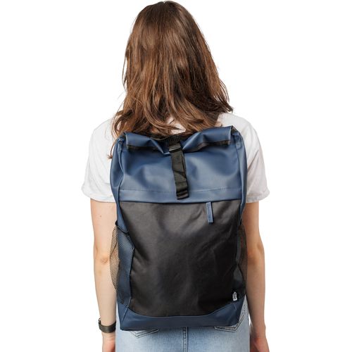 Zaino rolltop in poliestere 600 D rPET Yani Zaino rolltop in poliestere 600 D rPET Yani