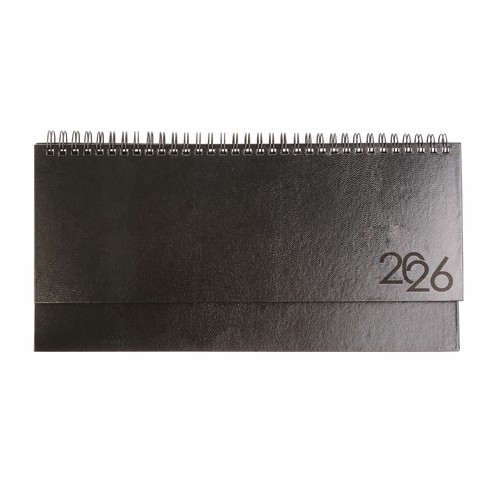 Agenda de bureau hebdomadaire 2026 avec couverture en carton laminé Agenda de bureau hebdomadaire 2026 avec couverture en carton laminé