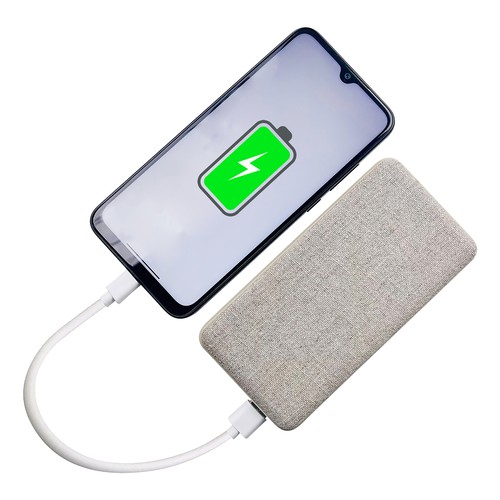 Powerbank R-PET & Chanvre biologique Alia Powerbank R-PET & Chanvre biologique Alia