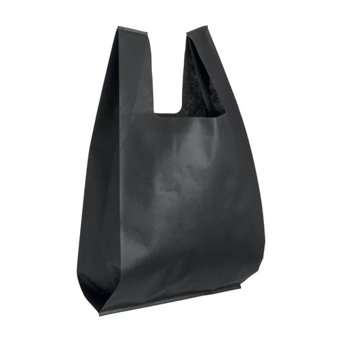 Bolsa de tejido sin tejer con fuelle.