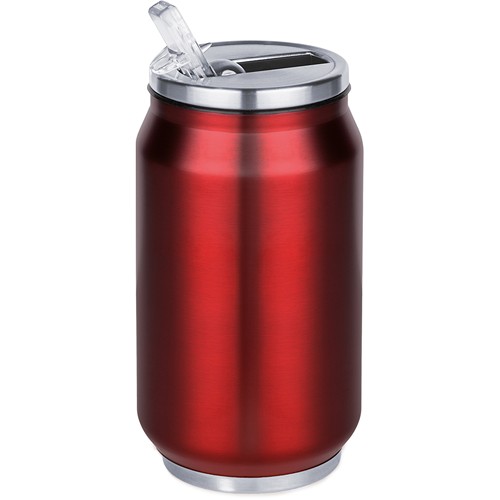 260 ML VACUUM DOUBLE WALL THERMIC STEEL CAN-SHAPED WATER-BOTTLE